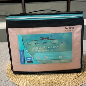 Sheex Arctic Aire Max Cal King Sheet Set 4 Pieces